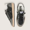 Zapatillas Ball Star para mujer con purpurina, estrella de piel y lengüeta metálica en el talón