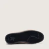 Zapatillas Ball Star para mujer en napa con estrella negra y lengüeta negra en el talón