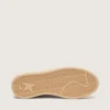 Zapatillas Ball Star para mujer en piel blanca con estrella azul claro