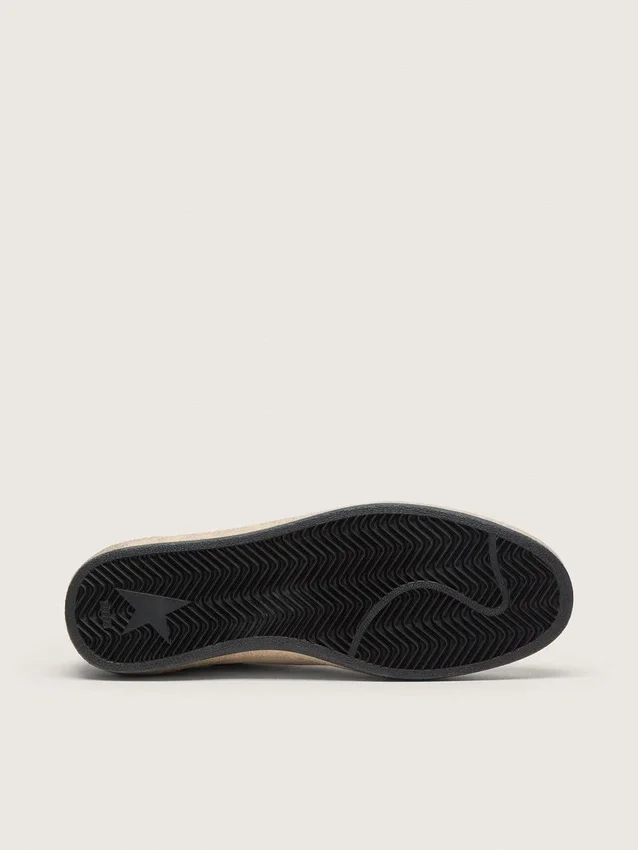 Zapatillas Ball Star Wishes para hombre con estrella de ante y lengüeta del talón de piel de potro con estampado de leopardo