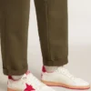 Zapatillas Ball Star Wishes para hombre en piel blanca con una estrella roja y lengüeta en el talón