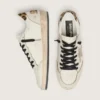 Zapatillas Ball Star Wishes para mujer con estrella de ante y lengüeta en el talón de piel de potro con estampado de leopardo