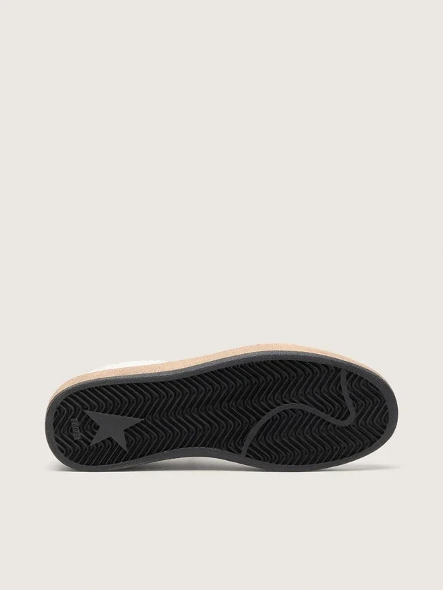 Zapatillas Ball Star Wishes para mujer en piel napa con estrella brillante y lengüeta en el talón