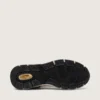 Zapatillas Dad-Star para mujer en ante y malla con estrella de piel blanca y lengüeta trasera de piel beige