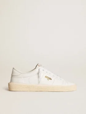 Zapatillas de tenis para mujer en piel blanca