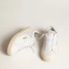 Zapatillas de tenis para mujer en piel blanca