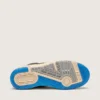 Zapatillas Forty2 para mujer en gomaespuma negra y piel, con estrella de TPU y lengüeta del talón de piel negra