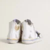 Zapatillas Francy Penstar LAB para mujer con estrella de piel negra y tachuelas multicolores