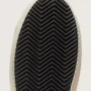 Zapatillas Hi Star para mujer en piel de potro en blanco y negro con estrella de cuero blanco
