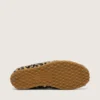 Zapatillas Marathon Speed para hombre en piel de potro con estampado de leopardo en tonos beige y negro, con estrella de piel negra
