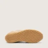 Zapatillas Marathon Speed para mujer con parte superior de ante color tabaco y estrella plateada