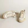 Zapatillas Mid Star para hombre con inserciones de ante gris hielo y estrella blanca