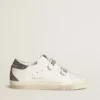 Zapatillas «Old School» de origen biológico con estrella perforada y lengüeta del talón con purpurina