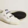 Zapatillas «Old School» de origen biológico con estrella perforada y lengüeta del talón con purpurina