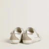 Zapatillas Old School LTD para mujer con estrella y lengüeta en el talón de piel metalizada en oro rosa