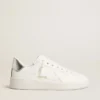 Zapatillas Purestar de origen biológico para mujer con estrella blanca y lengüeta en el talón con efecto espejo