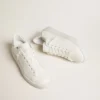 Zapatillas Purestar de origen biológico para mujer con estrella blanca y lengüeta en el talón con efecto espejo