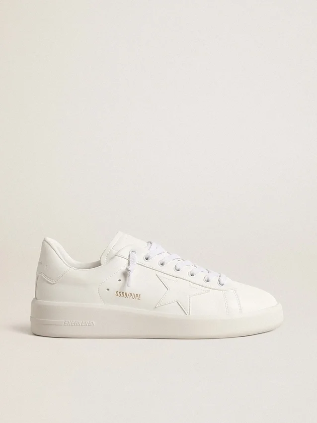 Zapatillas Purestar para hombre de origen biológico con estrella blanca y lengüeta en el talón