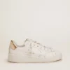 Zapatillas Purestar para mujer con lengüeta del talón dorada