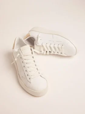 Zapatillas Purestar para mujer con lengüeta del talón dorada