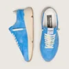 Zapatillas Running Sole para hombre en ante azul brillante con estrella blanca