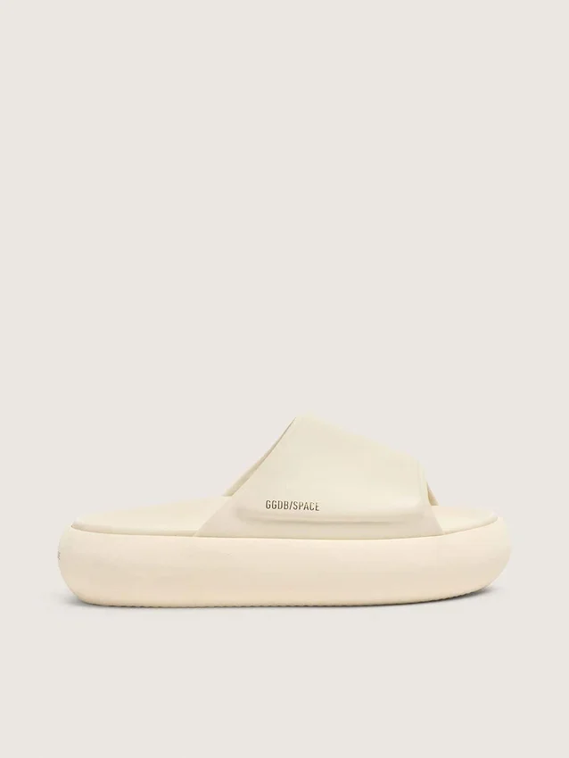 Chanclas Slide Space-Star para hombre en piel blanca