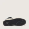 Zapatillas Sky-Star para mujer en napa negra con estrella blanca