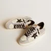 Zapatillas Stardan LTD para hombre en napa y piel con estrella de ante y lengüeta trasera de piel