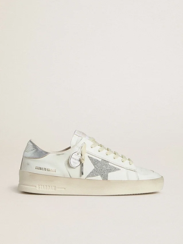 Zapatillas Stardan LTD para mujer con estrella de cristal Swarovski y lengüeta metálica en el talón