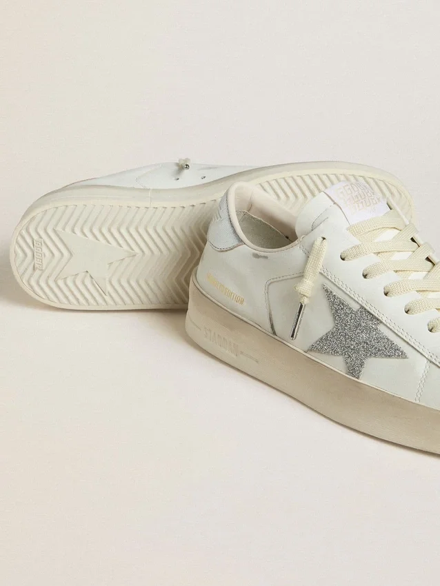 Zapatillas Stardan LTD para mujer con estrella de cristal Swarovski y lengüeta metálica en el talón