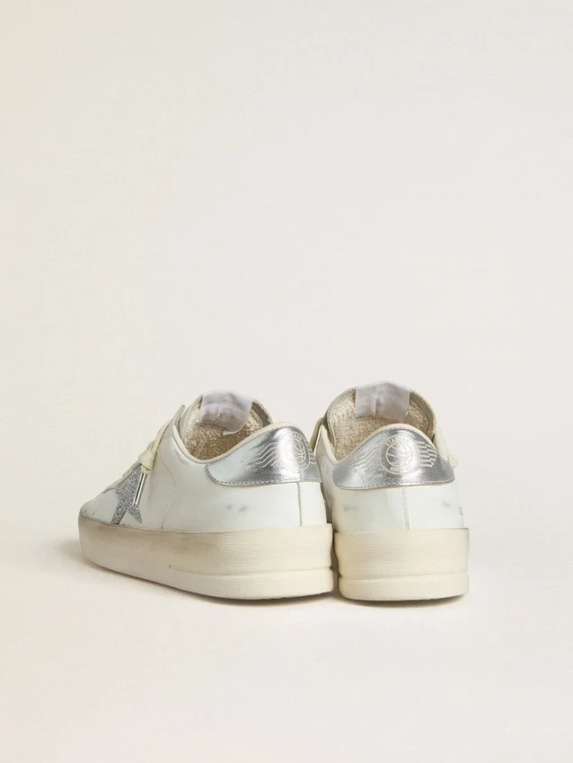 Zapatillas Stardan LTD para mujer con estrella de cristal Swarovski y lengüeta metálica en el talón
