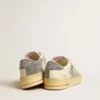 Zapatillas Stardan para hombre en ante con estrella de arena e inserciones de cristales Swarovski