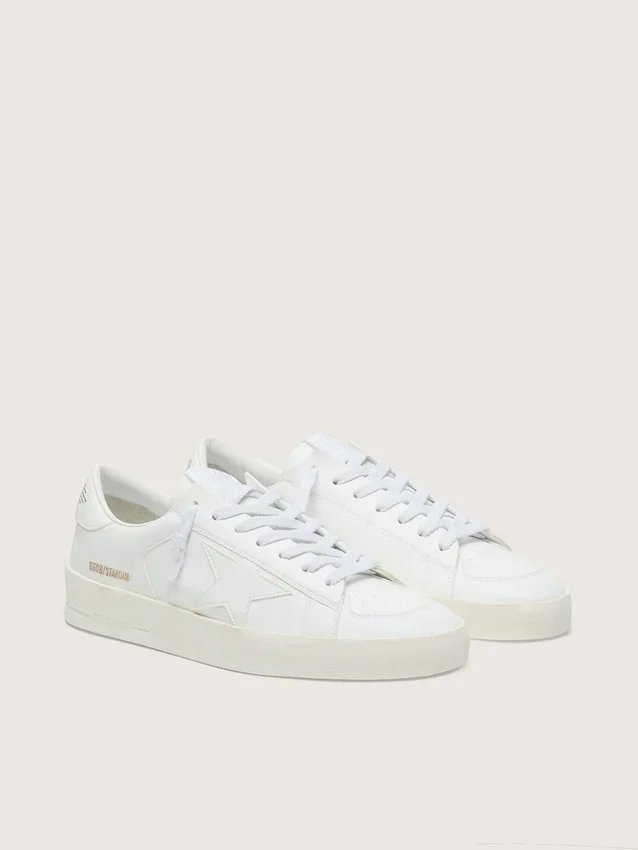 Zapatillas Stardan para hombre en piel blanca