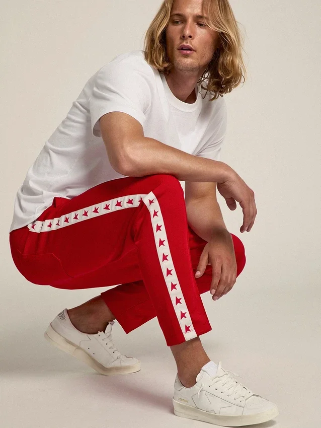 Zapatillas Stardan para hombre en piel blanca