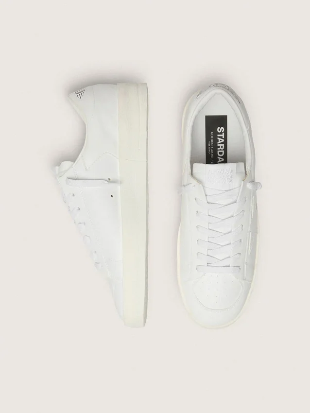 Zapatillas Stardan para hombre en piel blanca