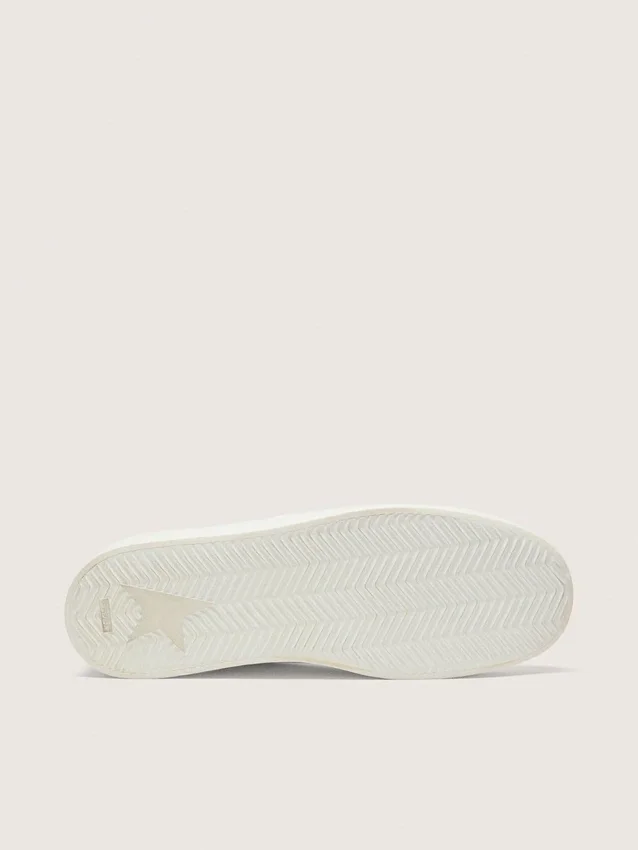 Zapatillas Stardan para hombre en piel blanca