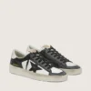 Zapatillas Stardan para hombre en piel blanca y negra