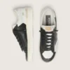 Zapatillas Stardan para hombre en piel blanca y negra