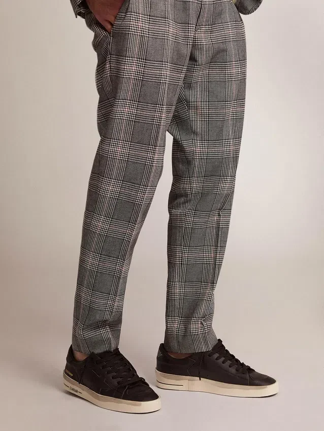 Zapatillas Stardan para hombre en piel totalmente negra
