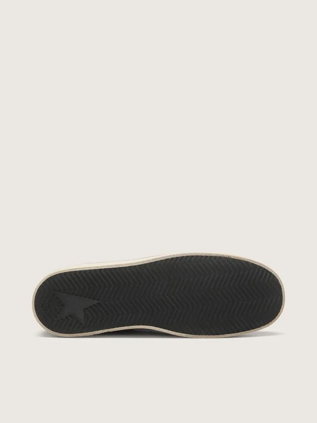 Zapatillas Stardan para hombre en piel totalmente negra