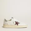 Zapatillas Stardan para mujer en napa con estrella brillante y lengüeta del talón de piel metalizada