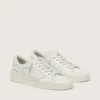 Zapatillas Stardan para mujer en piel totalmente blanca