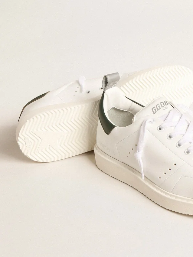 Zapatillas Starter de origen biológico con lengüeta del talón de piel ecológica