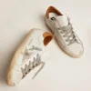 Zapatillas Super-Star para hombre con estrella de ante y lengüeta marrón en el talón