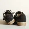 Zapatillas V-Star en denim azul medianoche con estrella y puntera de piel negra