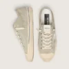 Zapatillas V-Star para hombre en ante gris paloma con estrella de piel metalizada plateada