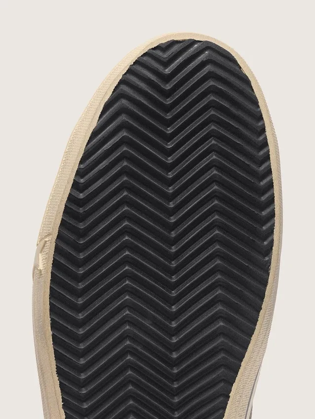 Zapatillas V-Star para hombre en ante negro con estrella de piel negra