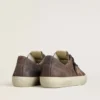 Zapatillas V-Star para mujer en nubuck marrón con estrella de ante color tabaco