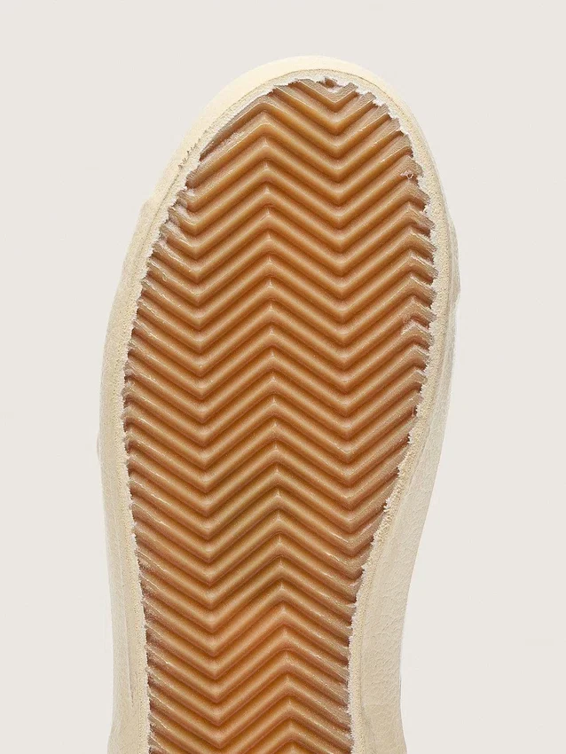 Zapatillas «Young Old School» de napa con estrella de piel de potro con estampado de leopardo e inserciones de piel