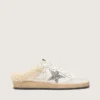 Zapatos tipo sabot «Ball Star» con estrella brillante y forro de piel de oveja